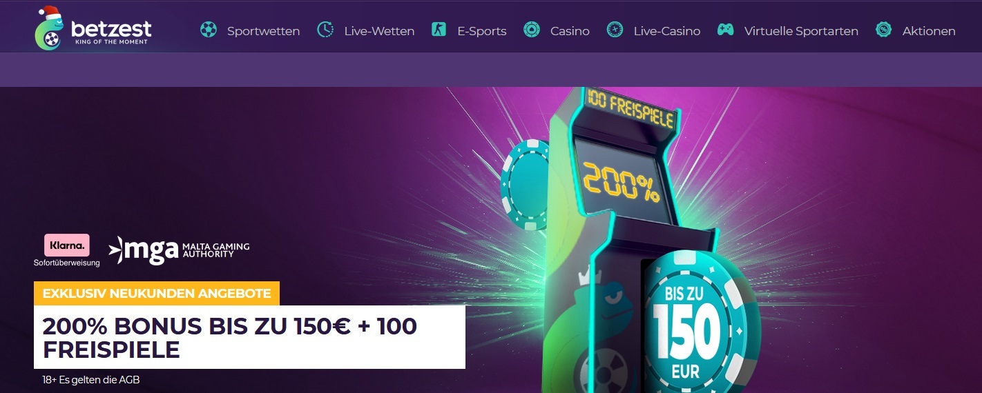 Betzest Casino Bonus