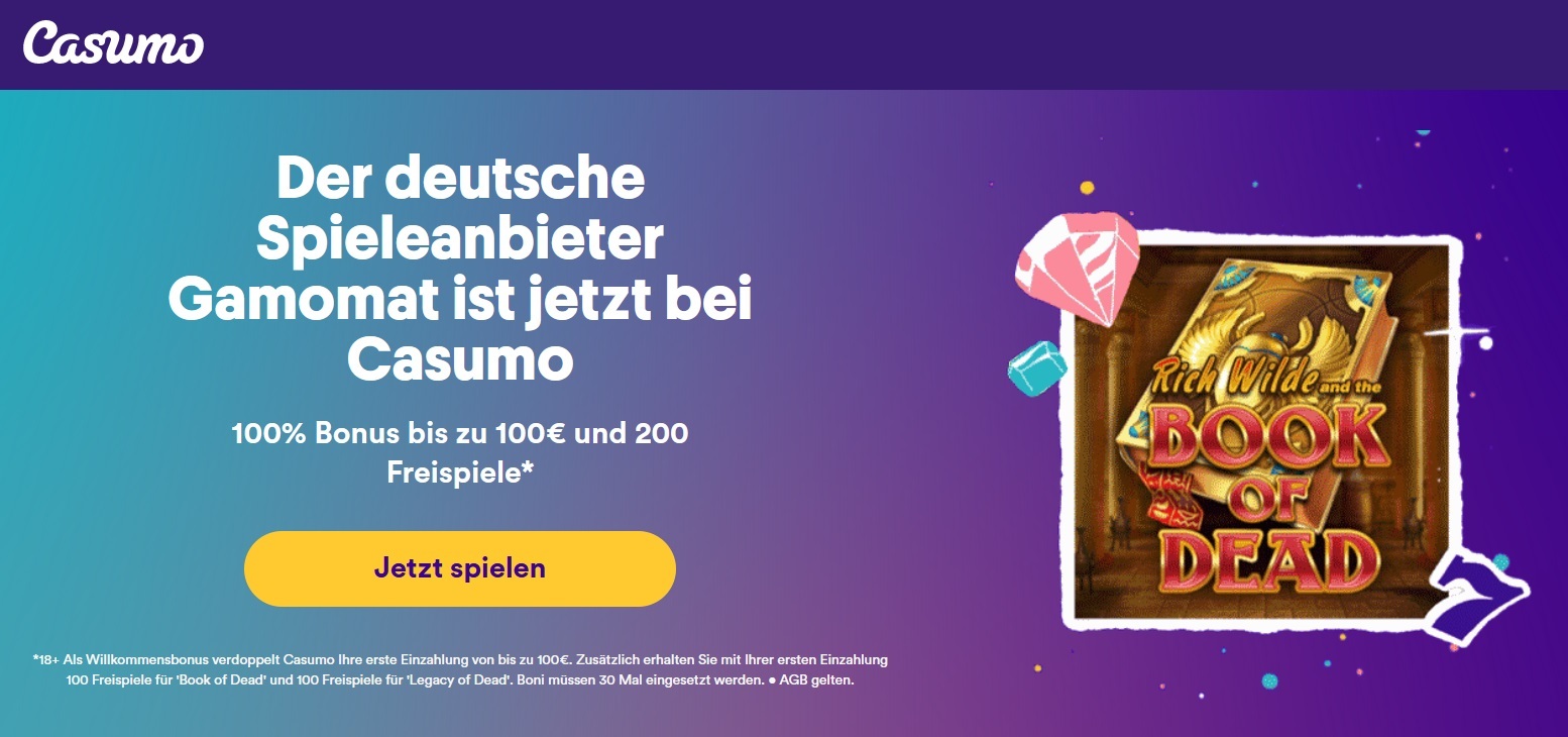 Casumo Casino Bonus