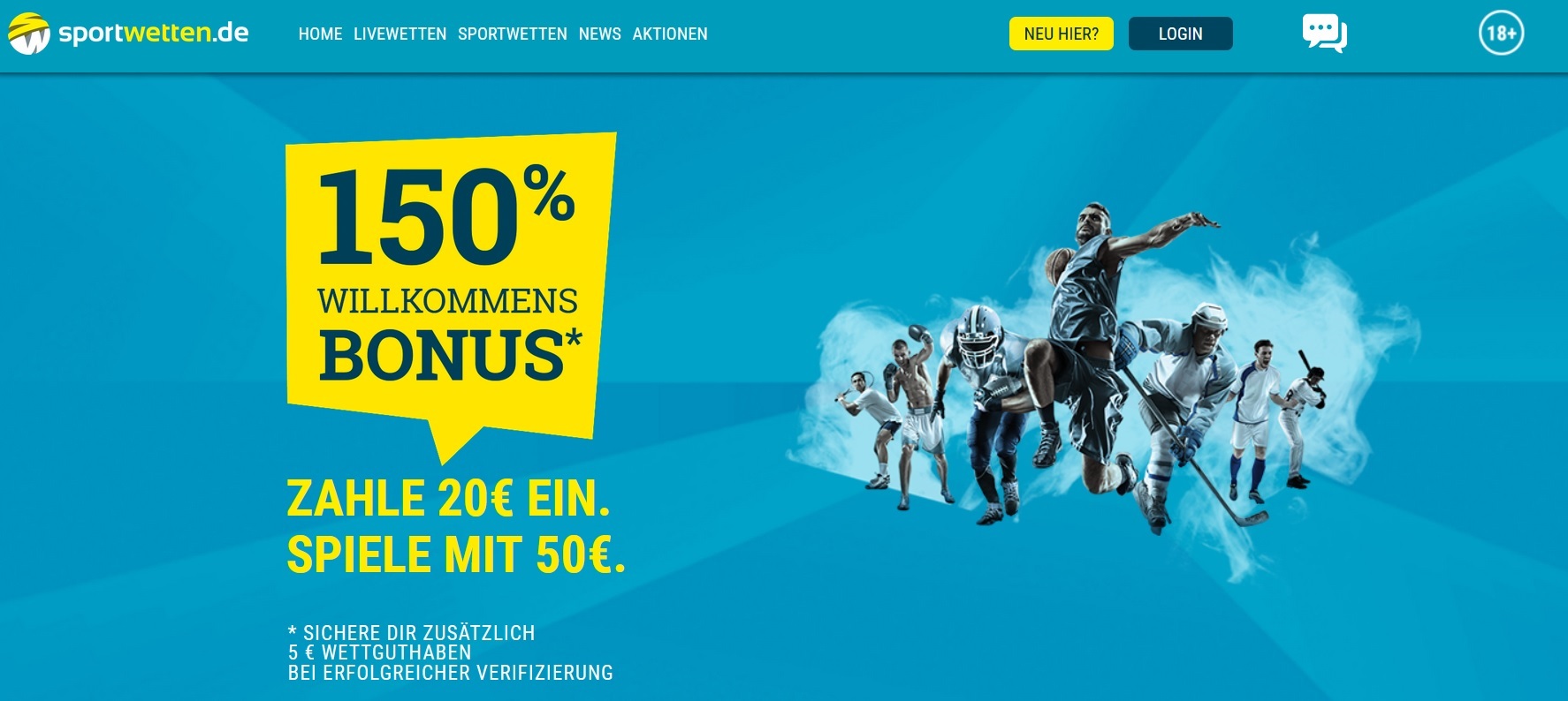 sportwetten.de Wettbonus Deutschland