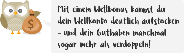 Mit Einem Wettbonus